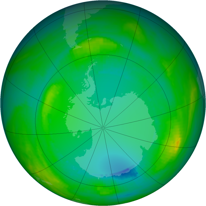 Ozone Map 1979-08-08
